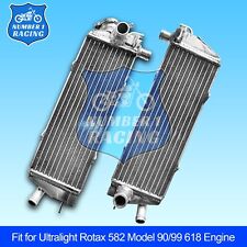 High Performance Radiator for Ultralight Rotax 582 Model 90/99 618 UL left right picture