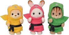 Calico Critters Sylvanian Families Baby Trio Ninja - Limited Edition - Retired picture