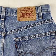 Vintage Levi’s 505 Jeans Mens 30x32 Blue Straight Leg Mexico Made 90s picture