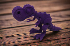 Flexi Factory Tyrannosaurus Rex T Rex Purple Articulating Toy Figure picture
