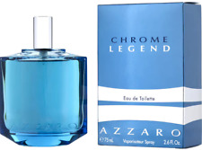 CHROME LEGEND by Azzaro cologne for Men EDT 2.6 oz 2.5 New in Box picture