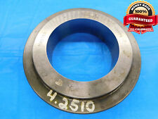 4.2510 CL ZZ MASTER PLAIN BORE RING GAGE 4.2500 +.0010 4 1/4 108 mm 4.251 CHECK picture
