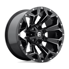 20X9 Fuel 1PC D576 ASSAULT 6X135/5.5 1MM GLOSS BLACK MILLED picture