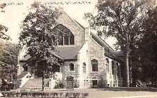 Wilmette Illinois Baptist Church Real Photo Antique Postcard K54005 picture
