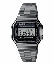 Casio Vintage A168WGG-1 Stainless Steel Digital Unisex Watch - A168WGG-1A A168W picture