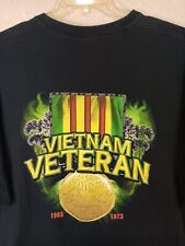 Rare Vintage Official Vietnam War Veteran Shirt Sz 2Xl double sided graphics picture