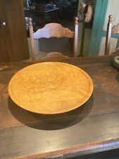A NICE EARLY 20TH CENTURY BIRDS EYE MAPLE LAZY SUSAN picture