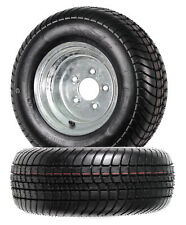 2-Pk Trailer Tire Rim 20.5X8-10 205/65-10 20.5X8.0-10 5 Lug E Galvanized Wheel picture