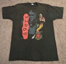 Vintage Men's Salem Sportswear San Francisco Joe Montana Distressed T-Shirt XL picture