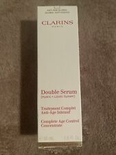 Clarins Paris Double Serum - Complete Age Control - 1.6 fl oz NEW IN BOX picture
