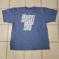 Vintage 2000s The Tonight Show With Jay Leno T Shirt XXL NBC Television  picture