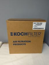 KOCH FILTER,102-700-008,MULTI-PLEAT 8-XL 20X20X1 AIR FILTER 12 PK UNOPENED picture