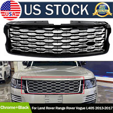 For Range Rover L405 Vogue 2013-17 Front Grille 2018 Facelift Style Black+Chrome picture
