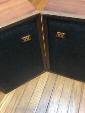 VTG Wharfedale Speaker Pair - Denton W20D Made in England  picture