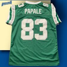 Vtg NFL Philadelphia Eagles Vince Papale #83 Reebok Kelly Jersey  Youth L picture