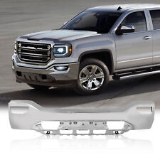 Chrome - Steel Front Bumper Face Bar for 2016-2018 GMC Sierra 1500 Pickup picture