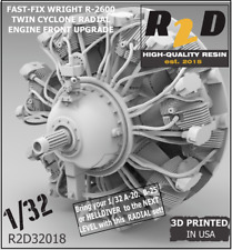 FAST FIX 1/32 R-2600 Radial Engine Front w/Wires NEW RFF32018 FREE S/H picture