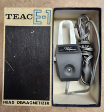 OEM Teac E-1 Head Demagnetizer with Original Box  -Cassette or Reel to Reel picture