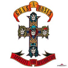 Guns N' Roses Appetite for Destruction Emblem Embroidered Patch Iron On 11