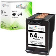 Black Ink Cartridge for HP 64 64XL ENVY 6220 6230 6232 6252 6255 6258 7120 7130 picture