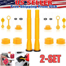 2 SETS Replacement Gas Can Spout FIT Blitz Midwest  Scepter Briggs & Stratton US picture