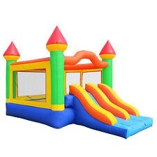 Commercial Grade Mega Double Slide Bounce House and Blower picture