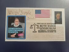 Supreme Court Lawyer Judge Ruth Bader Ginsburg (RBG) Stamp First Day Cover FDC picture