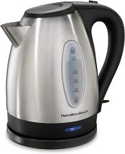 Hamilton Beach electric tea kettle, water boiler and heater stainless steel picture