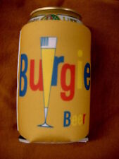 Burgie Beer Can Koozie, Wrap, Insulator - picture