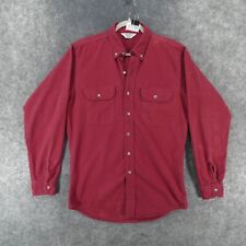 Vintage Five Brother Shirt Mens Medium Tallman Red Flannel Chore USA picture