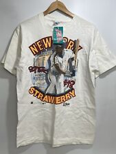 Salem Sportswear Shirt Darryl Strawberry White NWT NOS 1990 NEW York Mets Large picture