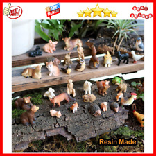 Mini Resin Miniature Animals Fairy Garden Animal Figurines Real Tiny Micro Farm picture