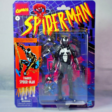 Figure Toy Spider-Man Marvel Legends Retro Series 6 Inch Symbiote Black Suit New picture