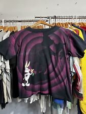 Rare Vintage Bugs Bunny Looney Tunes 1992 Shadow All Over Print T Shirt 90s L picture