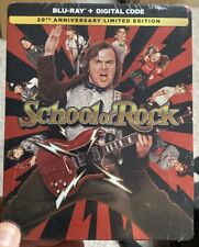 School of Rock 20th Anniversary Steelbook (Blu-ray +Digital, 2003) NEW picture