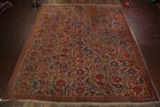 Pre-1900 Antique Oushak Turkish Palace Sized Rug 14x16 Handmade Wool Carpet picture