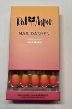 Red Aspen Nail Dashes Malibu Bound Mallory Ombré Sunset Summer Beach Nails New picture