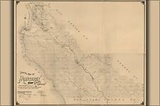 Poster, Many Sizes; Official Map Monterey County, California, 1898 picture