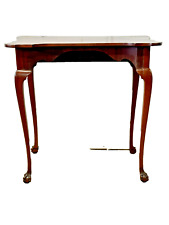 Chippendale antique console table ball & claw 18th 19th walnut repurpose picture