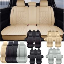 Car Seat Covers Leather Full Set For Honda Civic/Accord/CR-V/Clarity/Insight picture