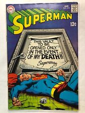 Superman 213 January 1969 DC Comics Vintage Nice Condition picture