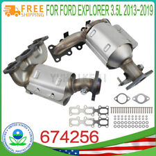 For Ford Explorer V6 3.5L 2013-2019 Manifold Catalytic Converters High Flow Cat picture
