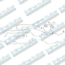 1976-79 Ford F250 2Wd Long Complete Brake Line Set Tube Kit Power Brakes Ss picture