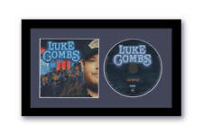 Luke Combs Autographed Signed 7x12 Custom Framed CD Growin' Up ACOA picture