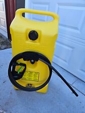 Scepter Flo N' Go Duramax 14 Gal Diesel Fuel Can Caddy & Pump, Yellow (Open Box) picture