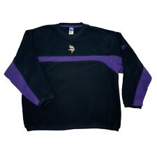 Vintage Minnesota Viking Sweatshirt 2XL Fleece Pullover Reebok NFL Team Football picture