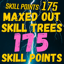 (PS4/5 PC XBOX) - MAXED OUT SKILL TREES - 175 SKILL POINTS picture
