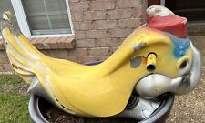 Vintage Playground Spring Toy Elephant Circus Dumbo Original Paint. No Base picture