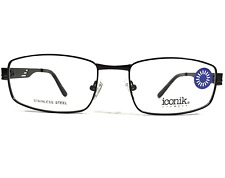 Iconik Eyeglasses Frames Michael C01 Brown Rectangular Full Wire Rim 53-18-140 picture