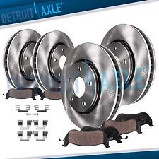 8pc Front & Rear Rotors +Ceramic Brake Pads for Land Rover LR3 Range Rover Sport picture